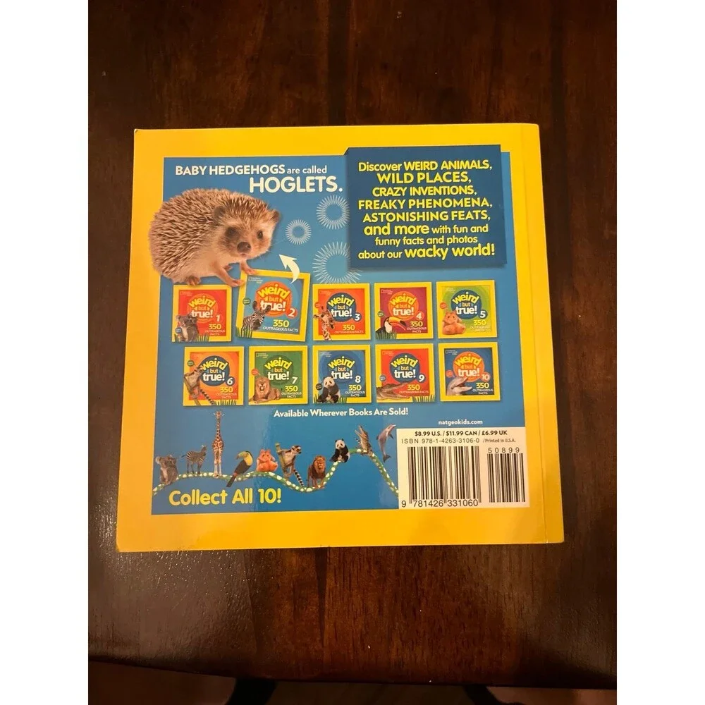 Bundle of 3 National Geographic Kids Book